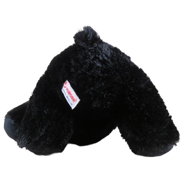 Aurora Black Bear Plush 13" Stuffed Animal Soft Toy Kids Collectible Realistic - Picture 7 of 16